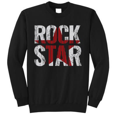 Rock And Roll Star Tall Sweatshirt