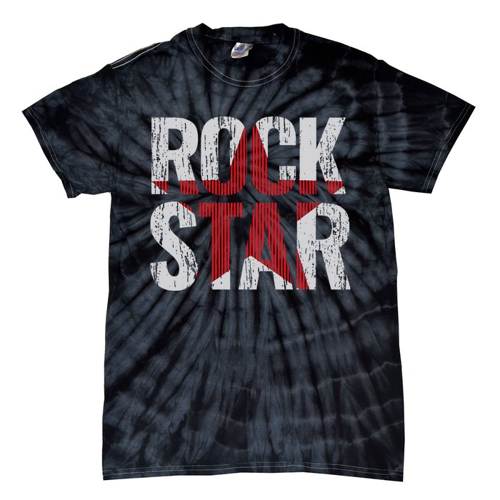 Rock And Roll Star Tie-Dye T-Shirt