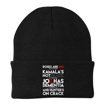 Roses Are Red Kamala's Not Black Joe Has Dementia And Hunters On Crack Beanie
