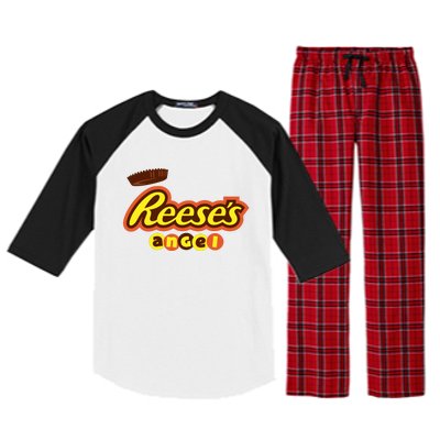 Reeses Angel Raglan Sleeve Pajama Set