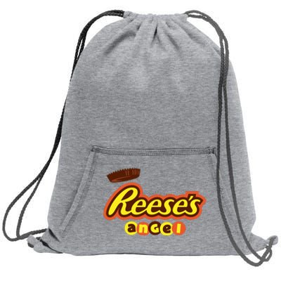 Reeses Angel Sweatshirt Cinch Pack Bag