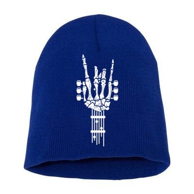 Rock And Roll Punk Rock Band Concert Guitar Accessories Gift Short Acrylic Beanie