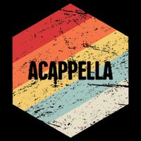 Retro Acappella Drawstring Bag