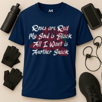 Roses Are Red My Soul Is Black All I Want Is Another Snack Cooling Performance Crew T-Shirt