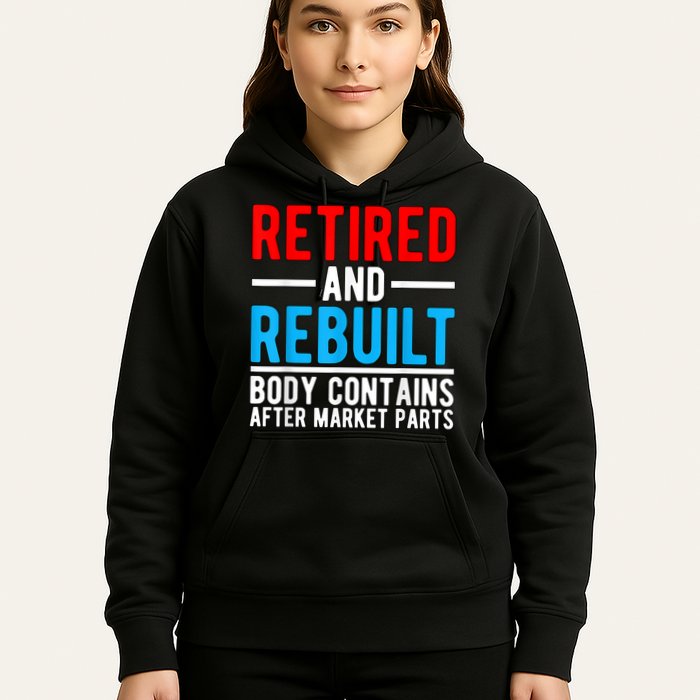 Retired and Rebuilt Hip Knee Replacement Parts Hoodie
