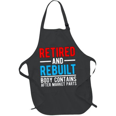 Retired and Rebuilt Hip Knee Replacement Parts Apron