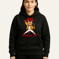 Rock And Roll Cat Classic Rock & Roll Design Hoodie