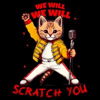 Rock And Roll Cat Classic Rock & Roll Design Bag