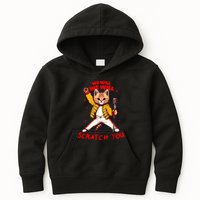 Rock And Roll Cat Classic Rock & Roll Design Kids Hoodie