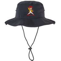 Rock And Roll Cat Classic Rock & Roll Design Bucket Hat