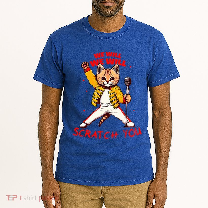Rock And Roll Cat Classic Rock & Roll Design Tall T-Shirt