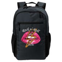 Rock And Roll Never Dies Lips Backpack