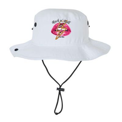 Rock And Roll Never Dies Lips Legacy Cool Fit Booney Bucket Hat