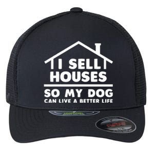 Realtor Art Real Estate House Lovers Flexfit Unipanel Trucker Cap