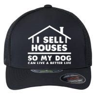 Realtor Art Real Estate House Lovers Flexfit Unipanel Trucker Cap