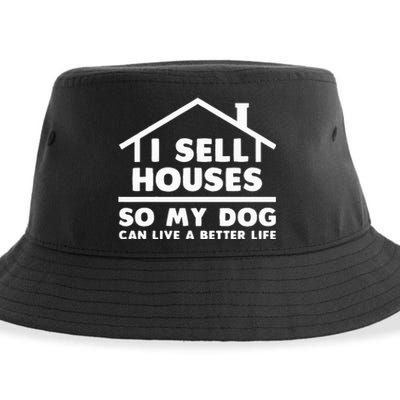 Realtor Art Real Estate House Lovers Sustainable Bucket Hat