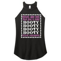 Roses Are Red True Love Is Rare Booty Rockin' Everywhere Women's Perfect Tri Rocker Tank