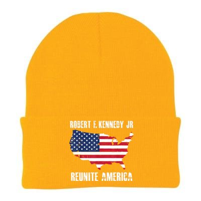 Reunite America RFK Kennedy Democrat President 2024 Women Knit Cap Winter Beanie