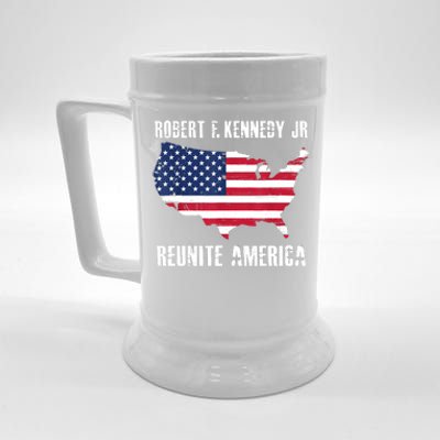 Reunite America RFK Kennedy Democrat President 2024 Women Beer Stein