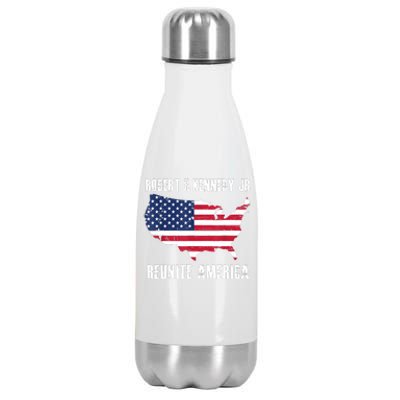 Reunite America RFK Kennedy Democrat President 2024 Women Stainless Steel Insulated Water Bottle