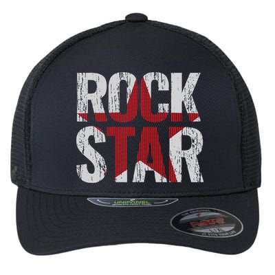 Rock And Roll Star Flexfit Unipanel Trucker Cap