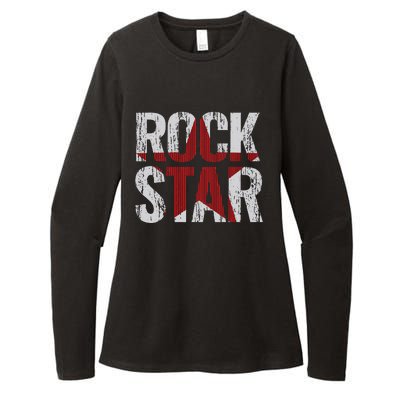 Rock And Roll Star Womens CVC Long Sleeve Shirt