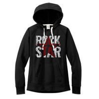 Rock And Roll Star Women's Fleece Hoodie