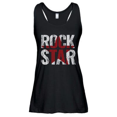 Rock And Roll Star Ladies Essential Flowy Tank