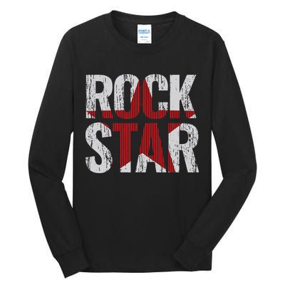 Rock And Roll Star Tall Long Sleeve T-Shirt