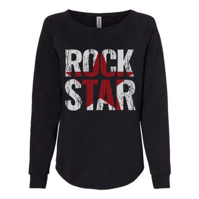 Rock And Roll Star Womens California Wash Sweatshirt