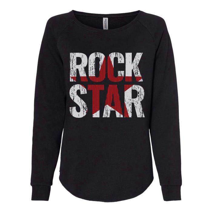 Rock And Roll Star Womens California Wash Sweatshirt