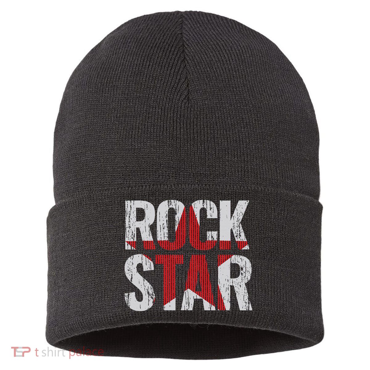 Rock And Roll Star Sustainable Knit Beanie