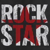 Rock And Roll Star Golf Towel