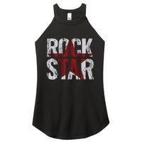 Rock And Roll Star Women's Perfect Tri Rocker Tank