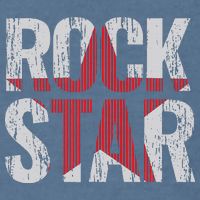Rock And Roll Star Garment-Dyed Sweatshirt