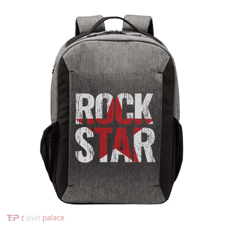 Rock And Roll Star Vector Backpack