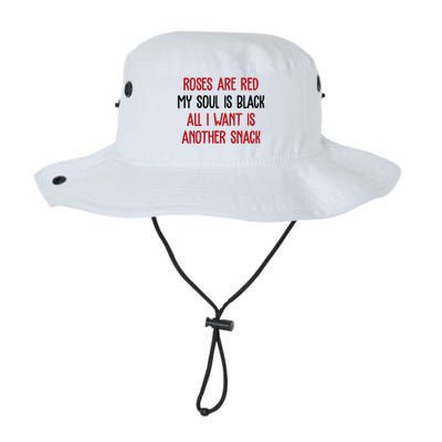 Roses Are Red My Soul Is Black All I Want Is Another Snack Funny Valentines Day Bucket Hat
