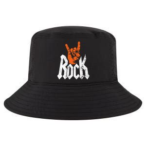 Rock And Roll Rock Music Rock Music Lover Cool Comfort Performance Bucket Hat