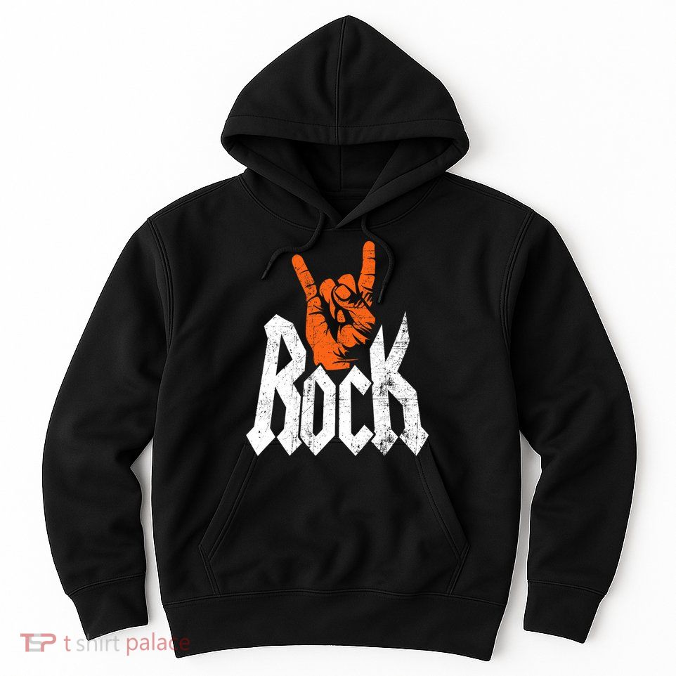 Rock And Roll Rock Music Rock Music Lover Hoodie