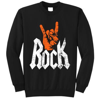 Rock And Roll Rock Music Rock Music Lover Sweatshirt