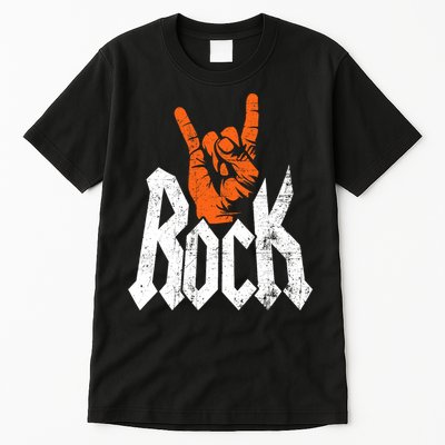 Rock And Roll Rock Music Rock Music Lover Tall T-Shirt