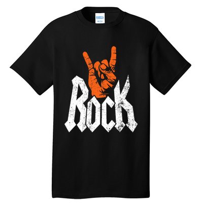 Rock And Roll Rock Music Rock Music Lover Tall T-Shirt