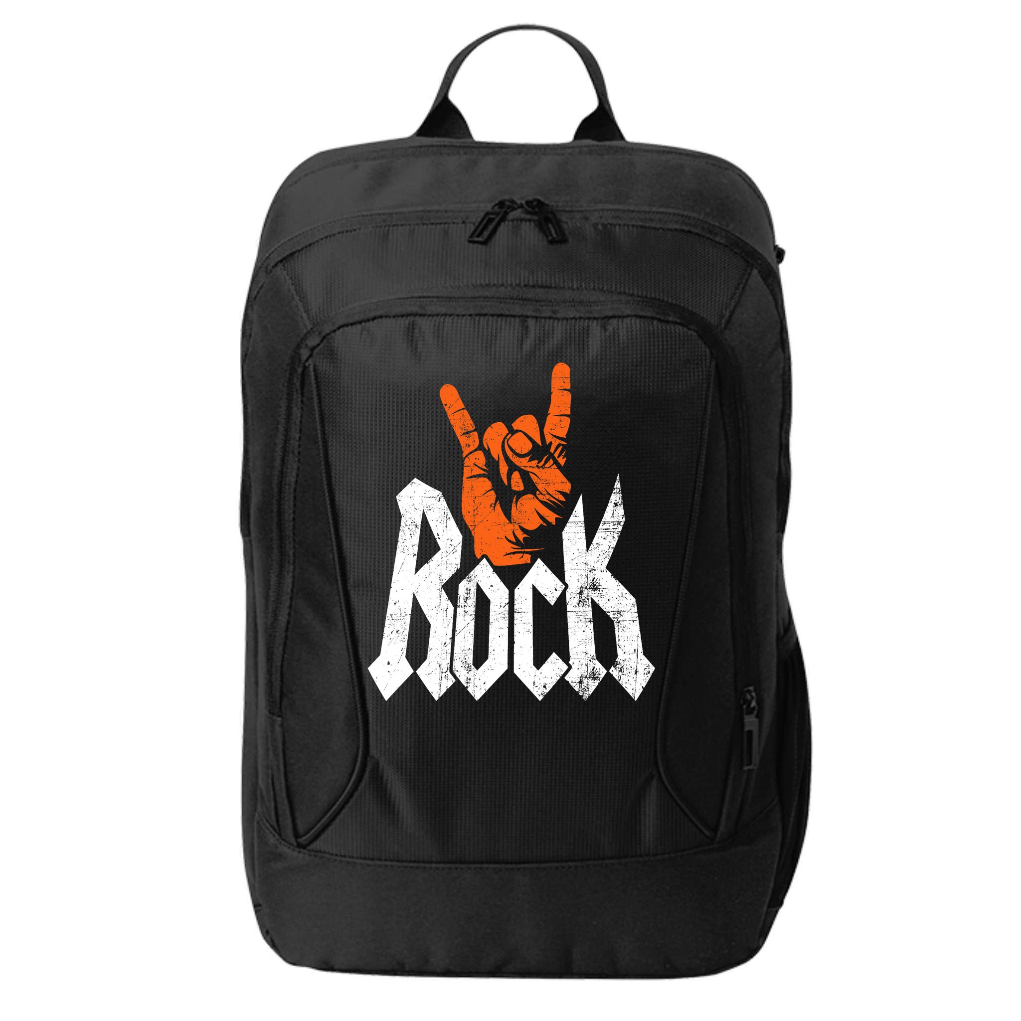 Rock And Roll Rock Music Rock Music Lover City Backpack