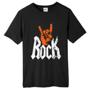 Rock And Roll Rock Music Rock Music Lover Tall Fusion ChromaSoft Performance T-Shirt