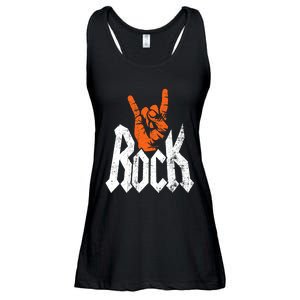 Rock And Roll Rock Music Rock Music Lover Ladies Essential Flowy Tank