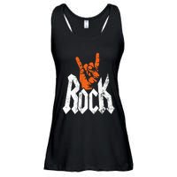 Rock And Roll Rock Music Rock Music Lover Ladies Essential Flowy Tank