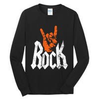 Rock And Roll Rock Music Rock Music Lover Tall Long Sleeve T-Shirt