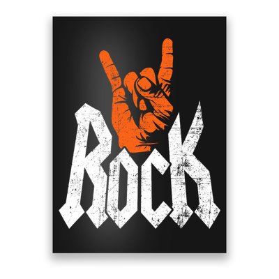 Rock And Roll Rock Music Rock Music Lover Poster