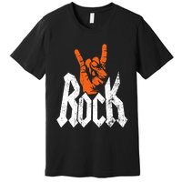 Rock And Roll Rock Music Rock Music Lover Premium T-Shirt