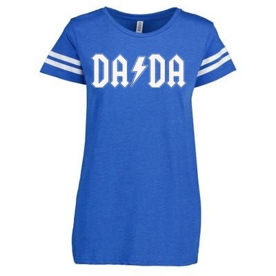 Rock and Roll Dada Father's Day For New Dad for Him Dada Enza Ladies Jersey Football T-Shirt